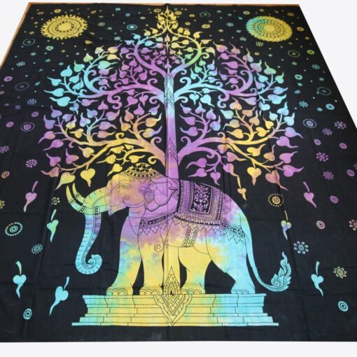 PLATZDECKE DOUBLE ~ CHANDRA ELEFANT TREE – Bild 9